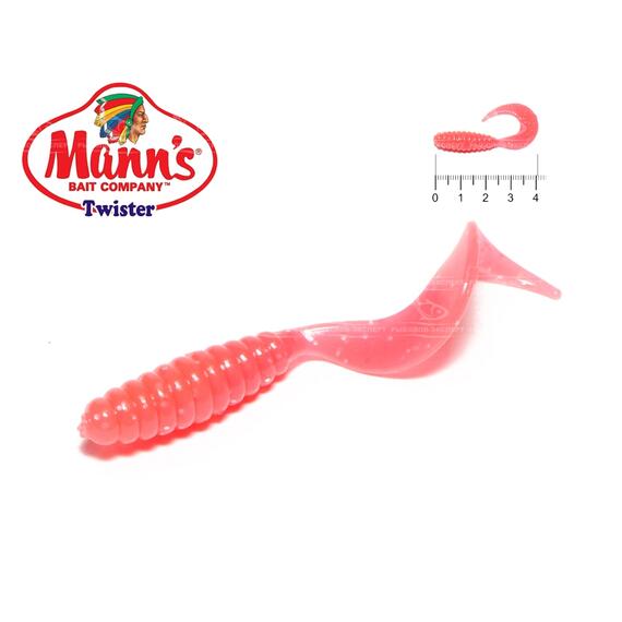 Твистер Mann's Twister M-036 уп-ка 20шт. цв. MFEP, фото 