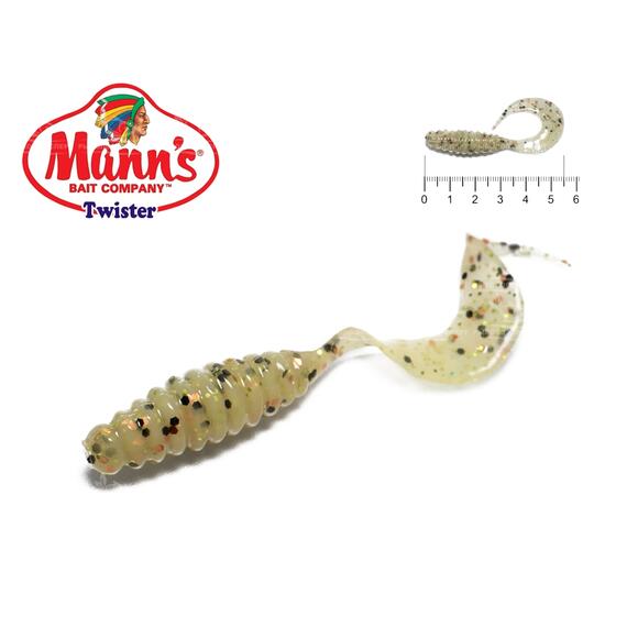 Твистер Mann's Twister M-037 уп-ка 20шт. цв. SA, фото 