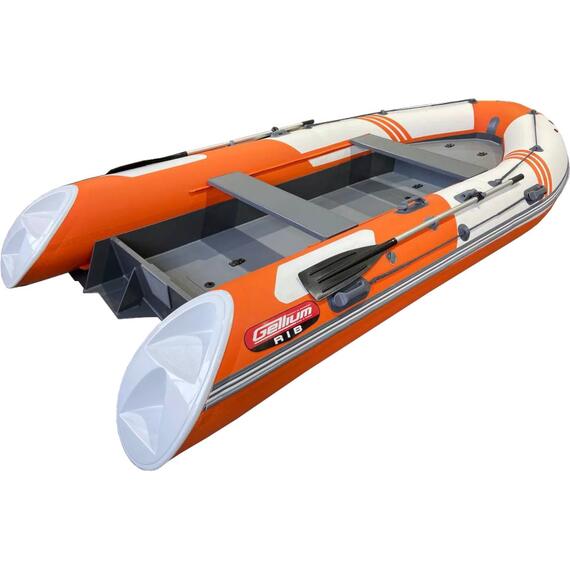 Надувная лодка Roger Gelium 4300 (высокий борт, пластиковый конус), фото 