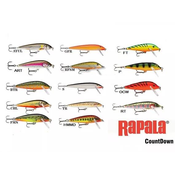 Воблер RAPALA CountDown 09, OGMD, Цвет: OGMD, фото , изображение 2