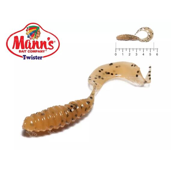 Твистер Mann's Twister M-037 уп-ка 20шт. цв. YPS, фото 