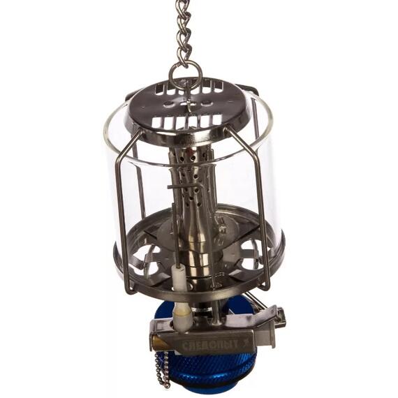 Светильник порт. газовый СЛЕДОПЫТ "Светлячок", пьезо, стекл., фото , изображение 4