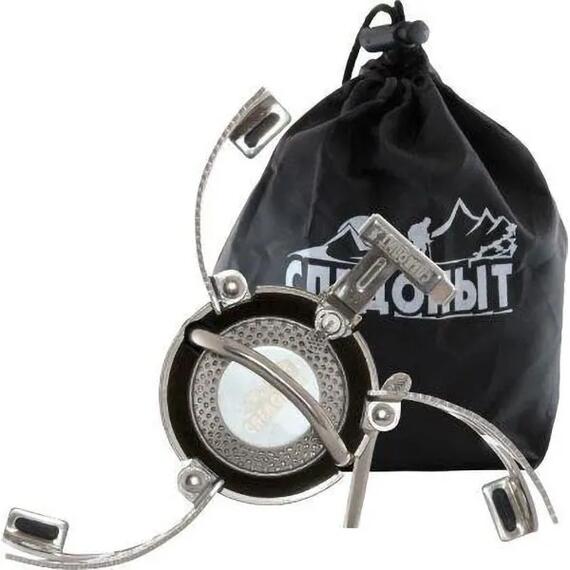 Плита порт. газовая СЛЕДОПЫТ "Огненная буря" (с газогенератором), фото , изображение 2