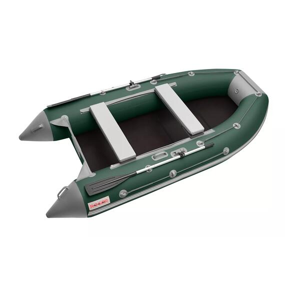 Надувная лодка Roger Hunter 3000 зеленый серый, фото 