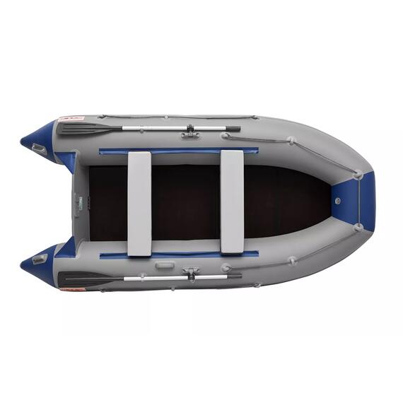 Надувная лодка Roger Hunter 3000 серый синий, фото , изображение 2