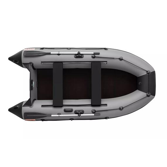 Надувная лодка Roger Hunter 3200 серый черный, фото , изображение 2