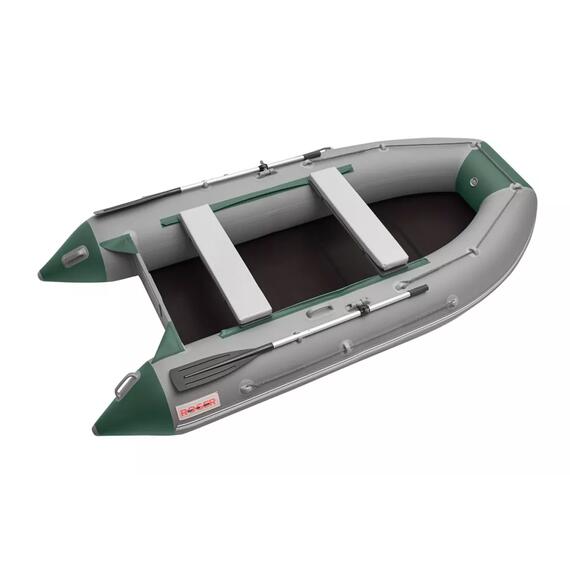 Надувная лодка Roger Hunter 3200 серый зеленый, фото 