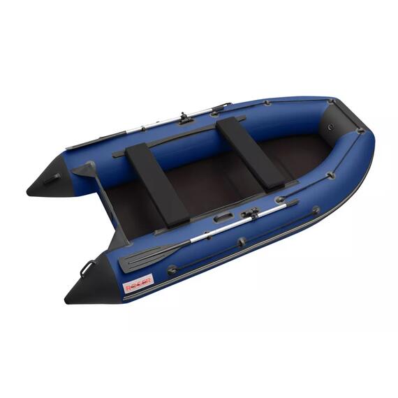 Надувная лодка Roger Hunter 3200 синий черный, фото 