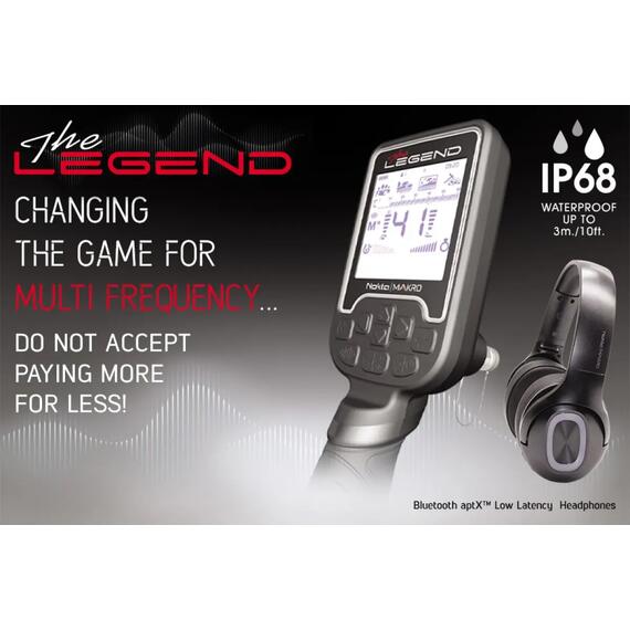 Металлоискатель Makro&Nokta LEGEND WHP + Advantage Package, фото , изображение 8