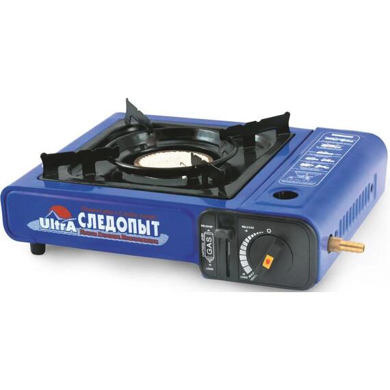 Плита наст. газовая СЛЕДОПЫТ "UltrA", керамическая (с переходником), фото , изображение 4