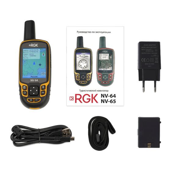 Туристический навигатор RGK NV-64, фото , изображение 5