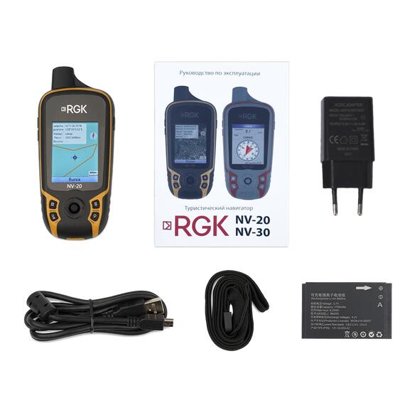 Туристический навигатор RGK NV-20, фото , изображение 5