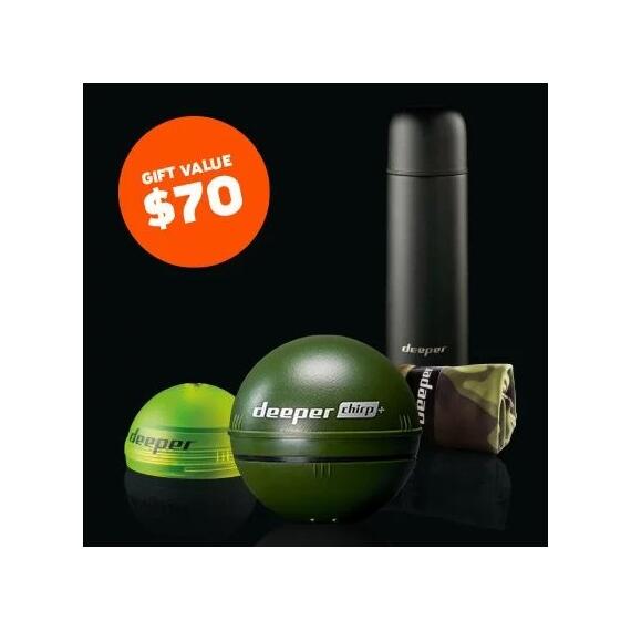 Deeper CHIRP+ с эксклюзивным зимним комплектом