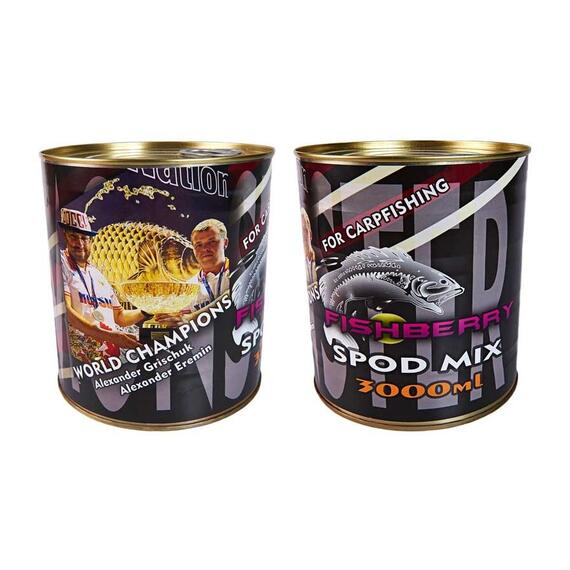 FISHBERRY Зерновая смесь "Spod mix" 6-ти зерновой - 3000 мл