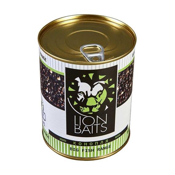 Lion Baits Зерновая смесь Hempseed Конопля - 900 мл, Вкус: Конопля, фото 