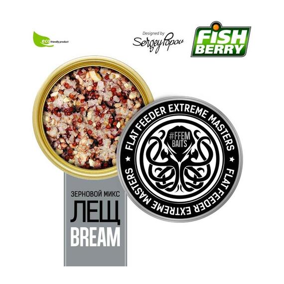 FISHBERRY Зерновой микс Bream (Лещ) - 430 мл
