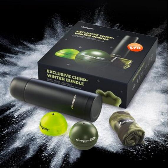 Deeper CHIRP+ с эксклюзивным зимним комплектом