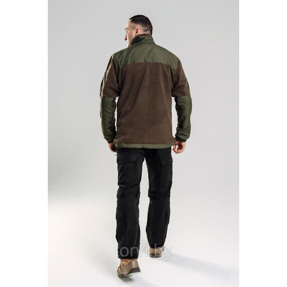 Байка DEFENDR-2 Bay из флиса с отделкой, р 2XL олива, Цвет: олива, Размер: 2XL, фото , изображение 2