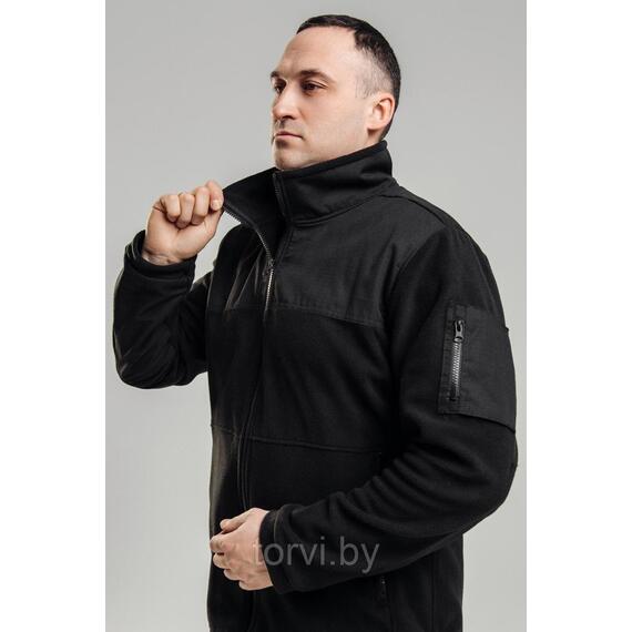 Байка DEFENDR-2 Bay из флиса с отделкой, р M черный, Цвет: черный, Размер: M, фото 