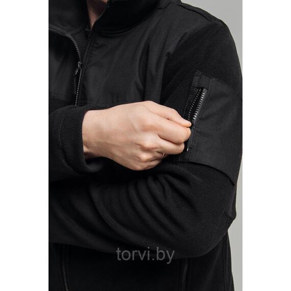 Байка DEFENDR-2 Bay из флиса с отделкой, р 2XL черный, Цвет: черный, Размер: 2XL, фото , изображение 4