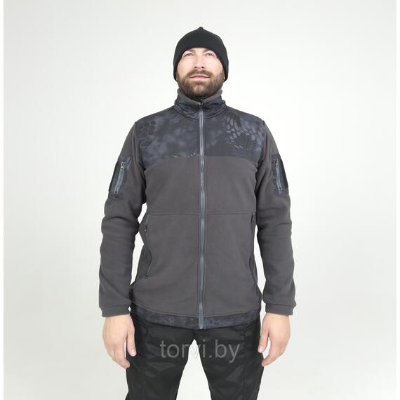 Байка DEFENDR-2 Bay из флиса с отделкой, р 2XL серый питон, Цвет: серый питон, Размер: 2XL, фото 