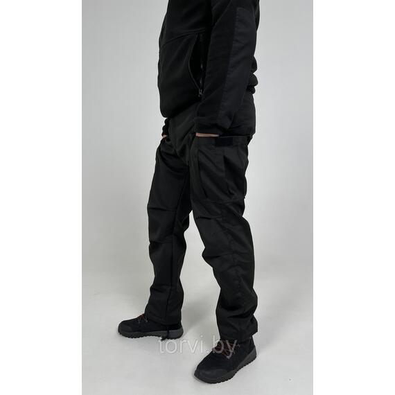 Брюки тактические BDU Premium, с флисом, размер 2XL, рост 176-180, черный, Цвет: черный, Размер: 2XL, фото , изображение 4