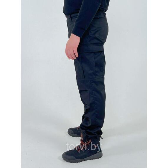 Брюки BDU Premium, рост 176-180, твил, размер 2XL, черный, фото , изображение 2