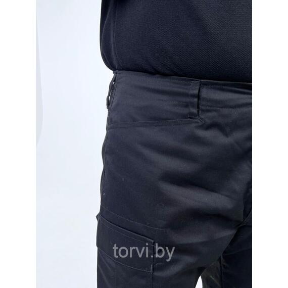 Брюки BDU Premium, рост 176-180, твил, размер 2XL, черный, фото , изображение 4