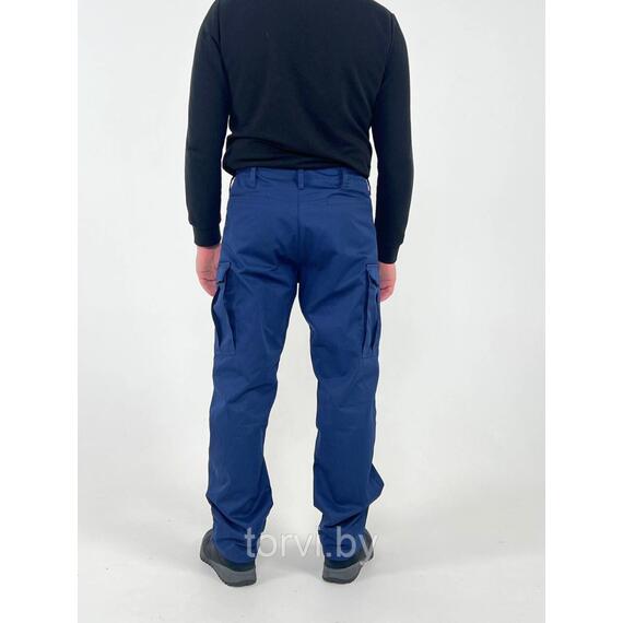 Брюки BDU Premium, рост 182-188, твил, размер L, синий, фото , изображение 4