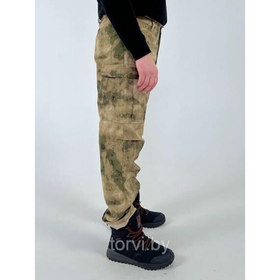 Брюки BDU Premium, рост 182-188, твил, размер 4XL, мох, Цвет: мох, Размер: 4XL, фото , изображение 2