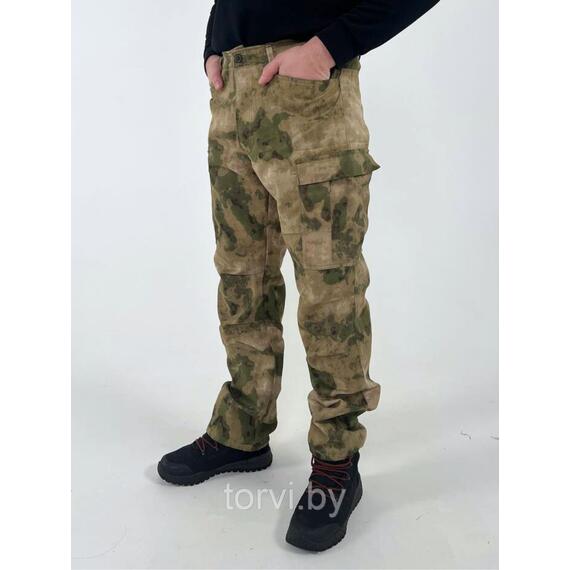 Брюки BDU Premium, рост 176-180, твил, размер 3XL, мох, фото 