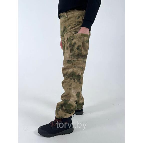 Брюки BDU Premium, рост 170-176, твил, размер 4XL, мох, фото , изображение 3