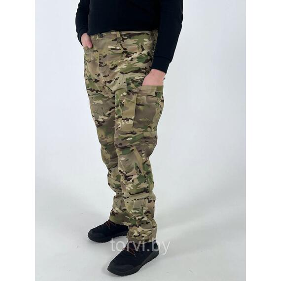 Брюки BDU Premium, рост 176-180, твил, размер 2XL, мультикам, фото , изображение 3