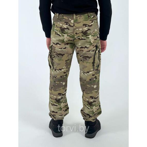 Брюки BDU Premium, рост 176-180, твил, размер 2XL, мультикам, фото , изображение 7