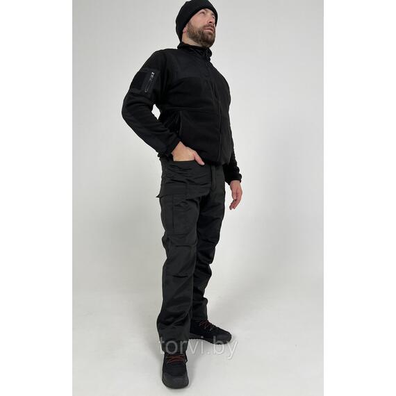 Брюки тактические BDU Premium, с флисом, размер M, рост 176-180, черный, Цвет: черный, Размер: M, фото , изображение 5
