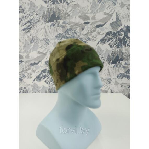 Шапка флисовая, тёплая, FENC (флис 280 г/м2) мох, Цвет: мох, Размер: one size, фото 
