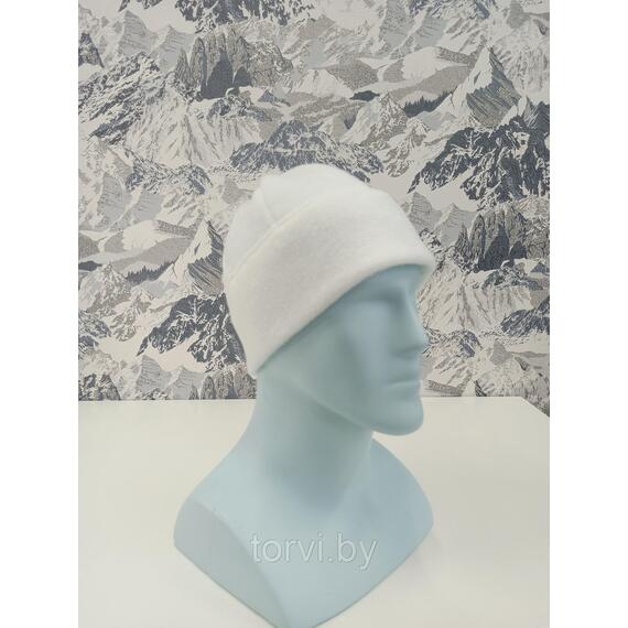 Шапка флисовая, тёплая, FENC (флис 280 г/м2) Белый, Цвет: белый, Размер: one size, фото 