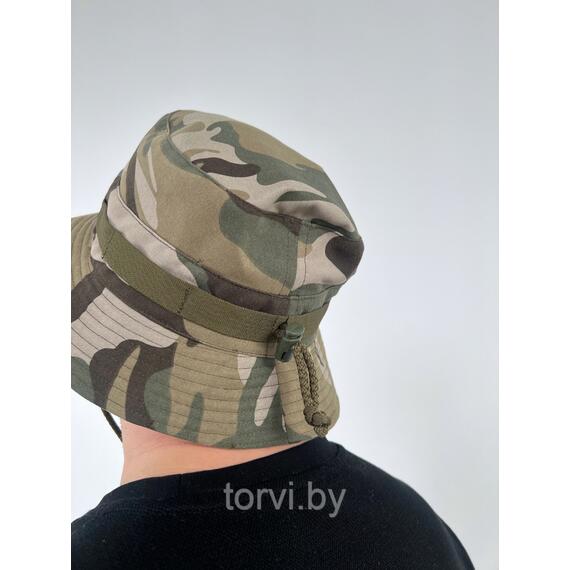 Панама, твил, р. 56-58, мультикам, Цвет: мультикам, Размер: 56-58, фото , изображение 4