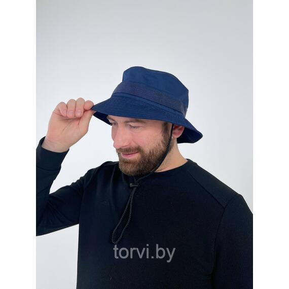 Панама, твил, р. 58-60, темный олива, Цвет: темный олива, Размер: 58-60, фото , изображение 2