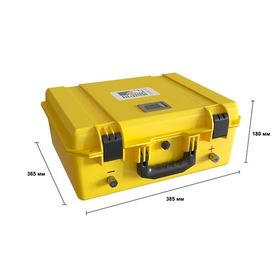 Аккумулятор лодочный 24V 104Ah LiFePO4 2-х TITANAT, фото , изображение 2