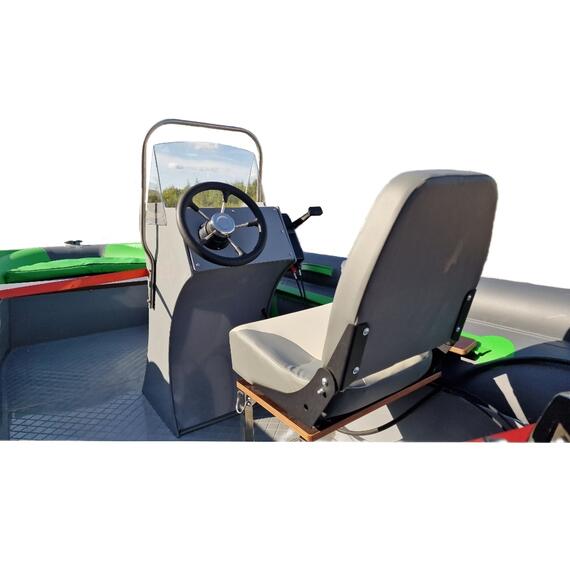 Лодка надувная Риб Tornado 430 S Fi с интегрированным фальшбортом, фото , изображение 7