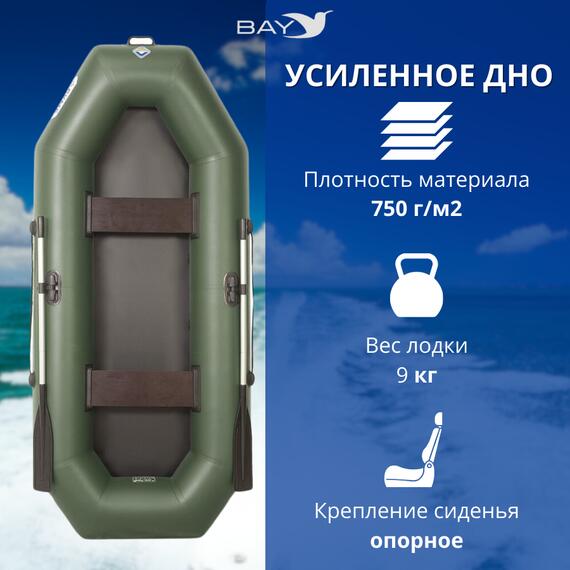 Лодка гребная Румб 280 РС, фото , изображение 3