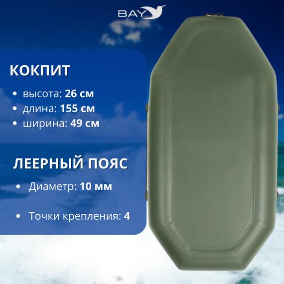 Лодка гребная Румб 220, фото , изображение 4