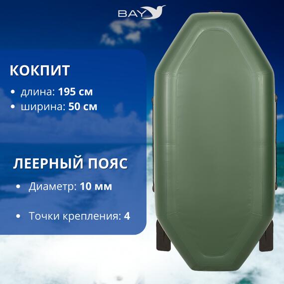 Лодка гребная Румб 258, фото , изображение 4