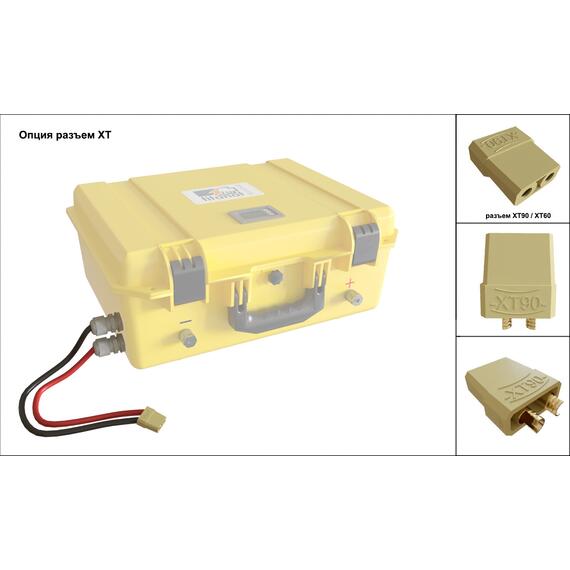 Аккумулятор лодочный 24V 104Ah LiFePO4 2-х TITANAT, фото , изображение 6