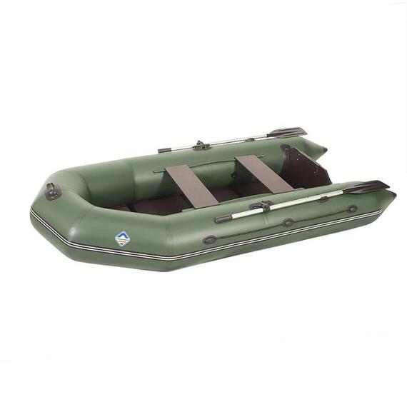 Лодка моторная килевая Румб 290 ЖС зеленый, фото , изображение 8