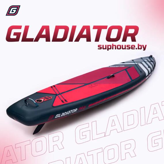 Надувная доска SUP Board (Сап Борд) GLADIATOR PRO12.6 T, фото 