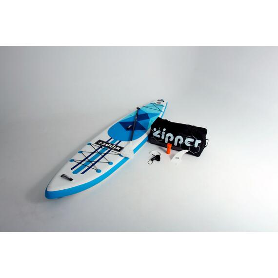 Надувная доска SUP Board (Сап Борд) ZIPPER BORNLINE 12'6'' TURING BLUE, фото 