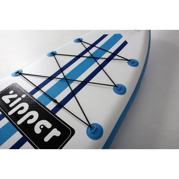 Надувная доска SUP Board (Сап Борд) ZIPPER BORNLINE 12'6'' TURING BLUE, фото , изображение 3