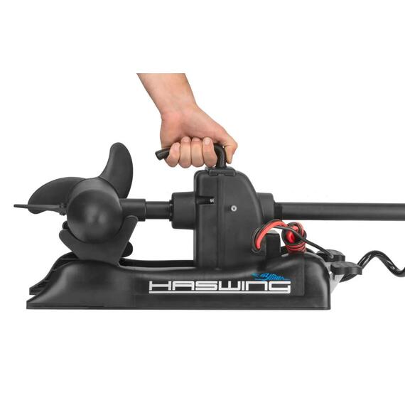 Электромотор лодочный Haswing Cayman B 55 lbs GPS New 152 см (постановка на якорь с пульта), фото , изображение 7